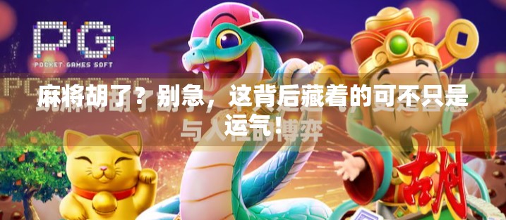 麻将胡了?别急,这背后藏着的可不只是运气!