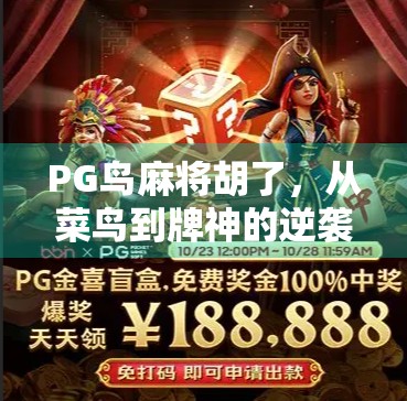 PG鸟麻将胡了，从菜鸟到牌神的逆袭之路，你也能做到！