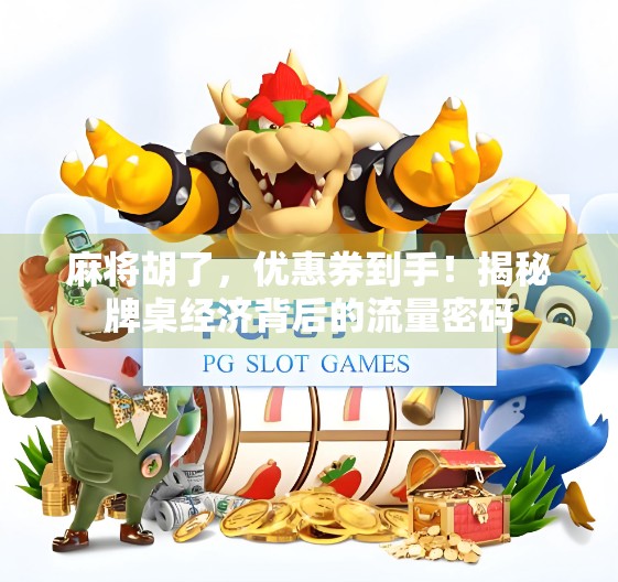 麻将胡了，优惠券到手！揭秘牌桌经济背后的流量密码