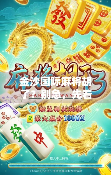 金沙国际麻将胡了？别急，先看看你是不是真·赢家！